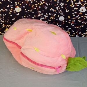 🌼 Pink Strawberry Bunny Kids Plush